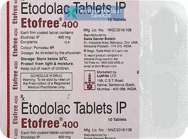 Etofree 400 Tablet