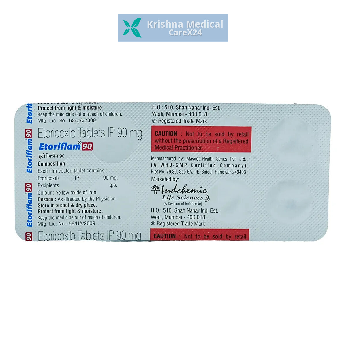 Etoriflam 90 Tablet