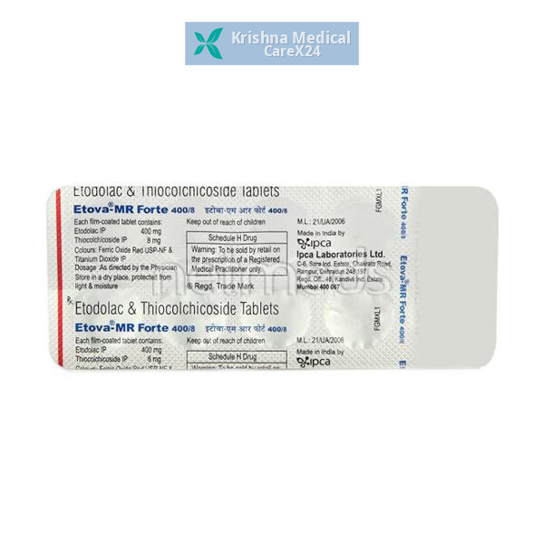 Etova MR Forte 400/8 Tablet
