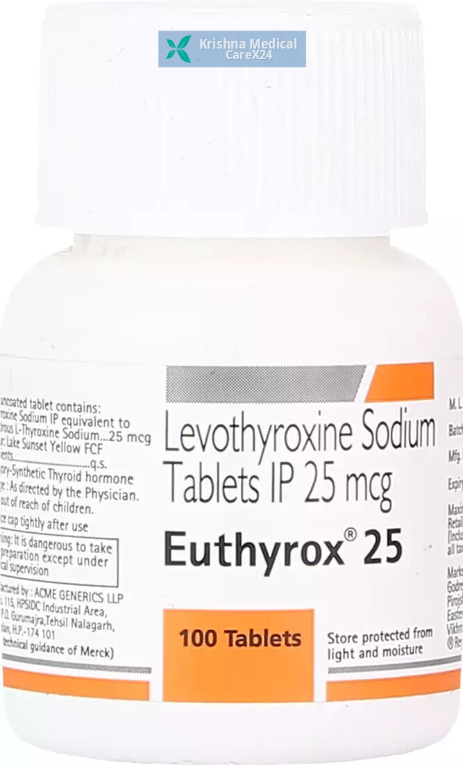 Euthyrox 25 Tablet