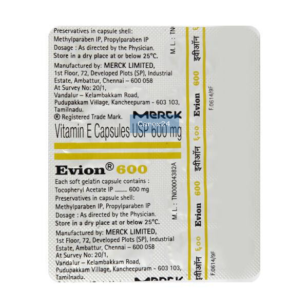 Evion 600 Capsule