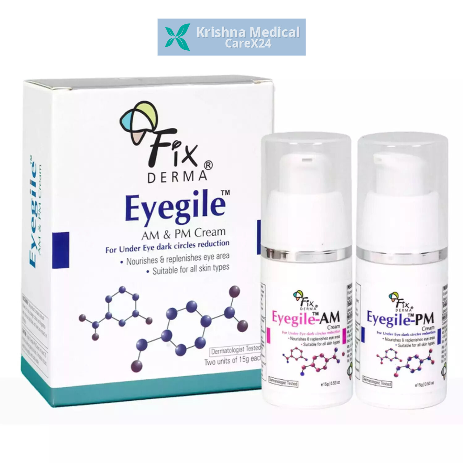 Eyegile AM & PM Cream (15gm)