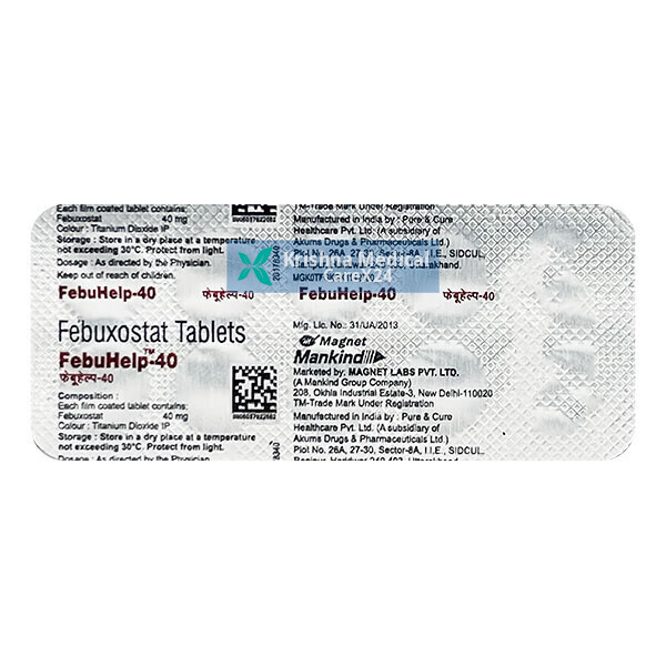 Febuhelp 40 Tablet