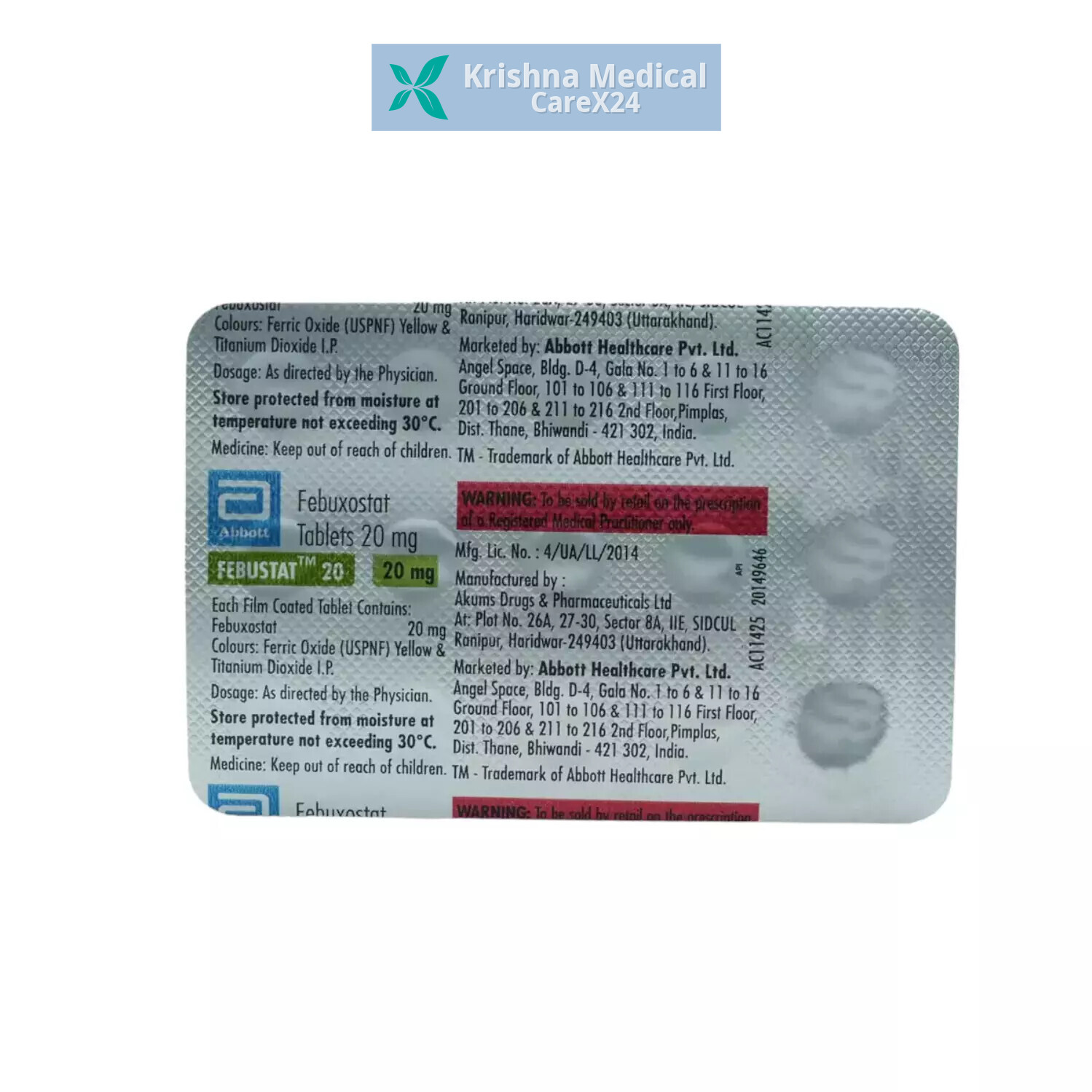Febustat 20 Tablet