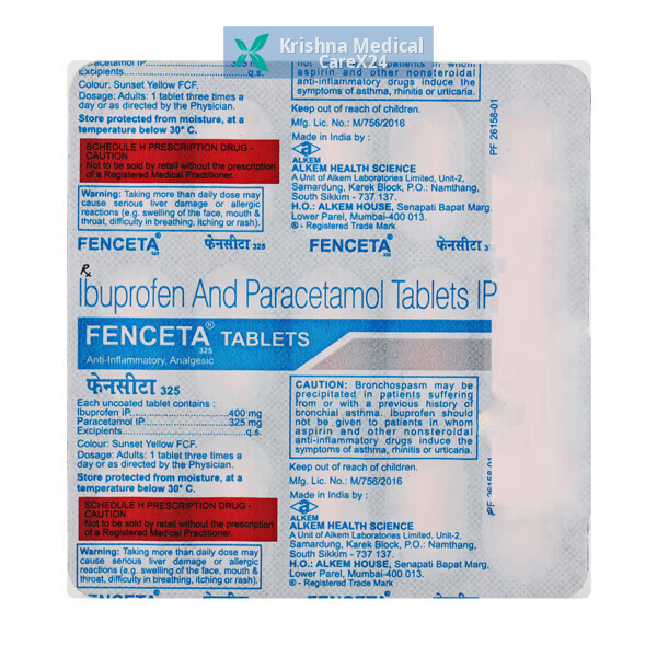 Fenceta 325 Tablet