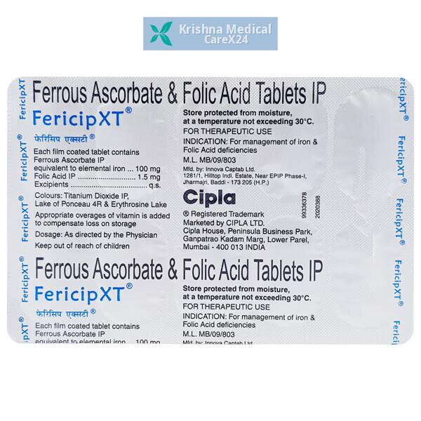 Fericip Xt Tablet