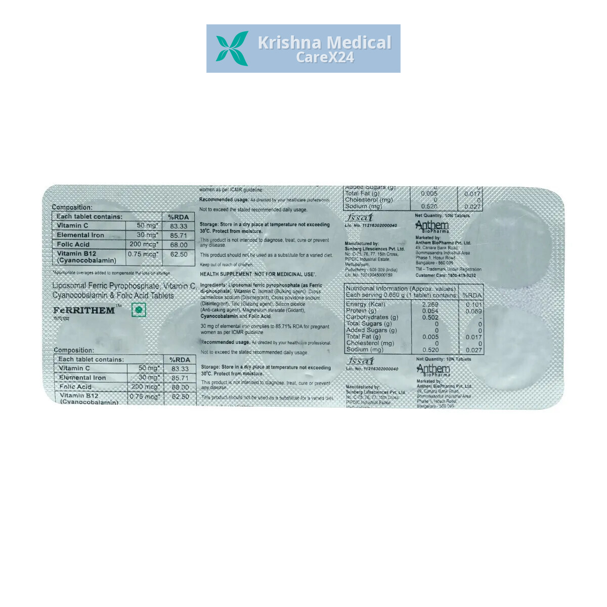 Ferrithem Tablet
