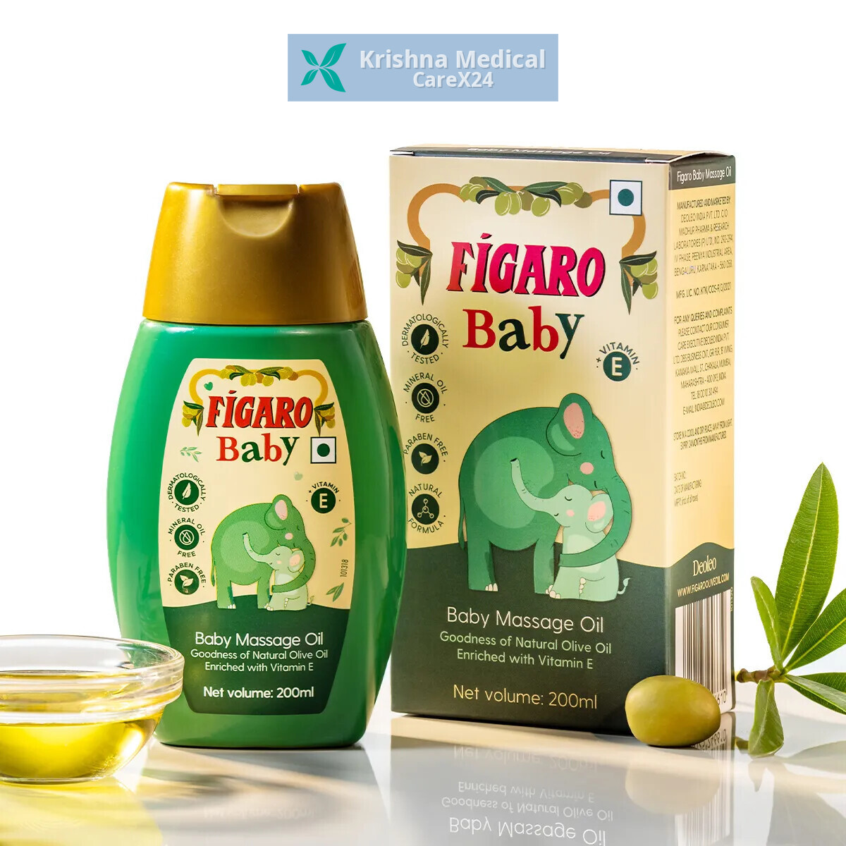 Figaro Baby Massage Oil