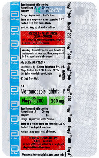Flagyl 200 Tablet
