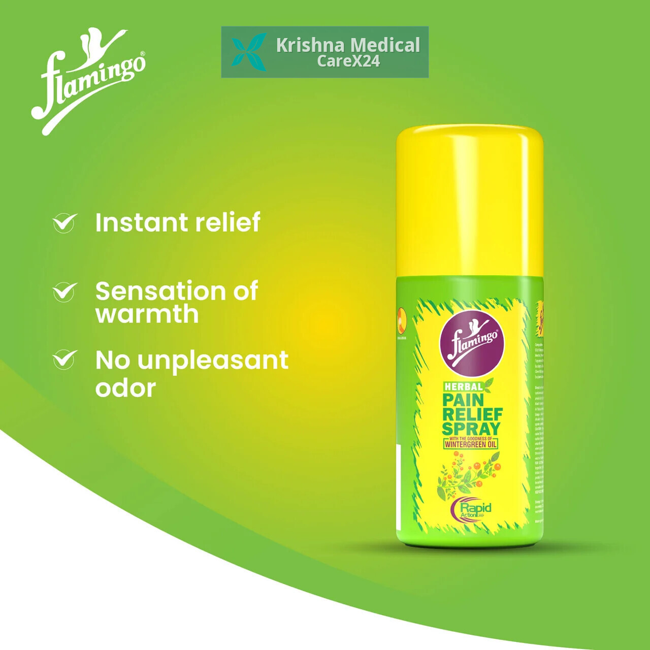 Flamingo Herbal Pain Relief Spray