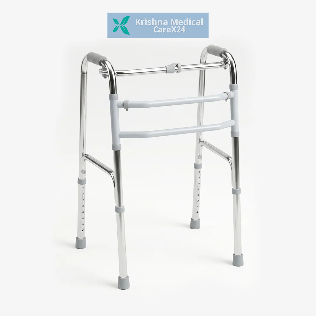 Flamingo Reciprocal Folding Walker Aluminum (OC-2112)