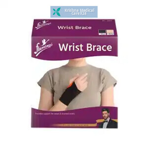 Flamingo Wrist Brace Black Universal (OC-2027)