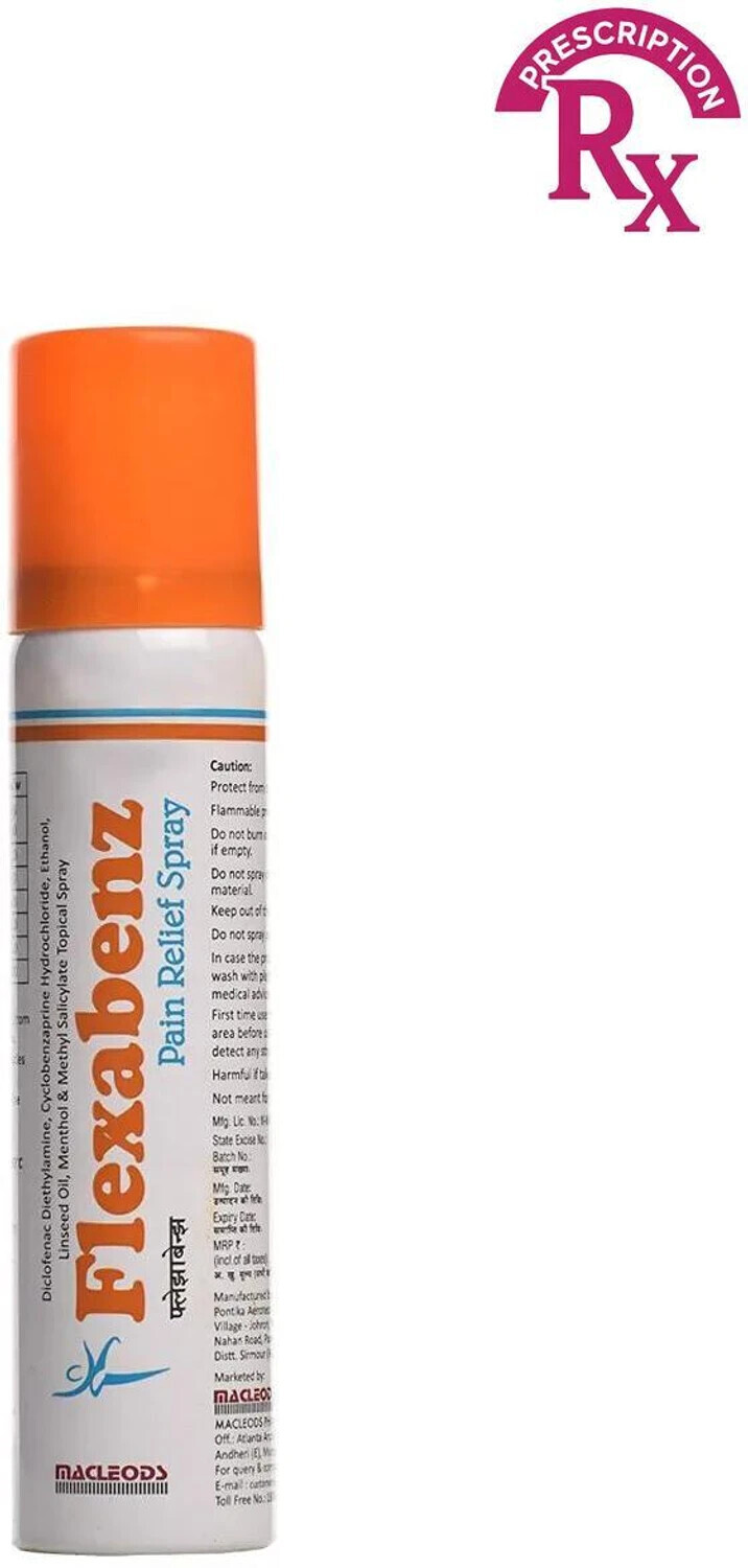 Flexabenz Pain Relief Spray