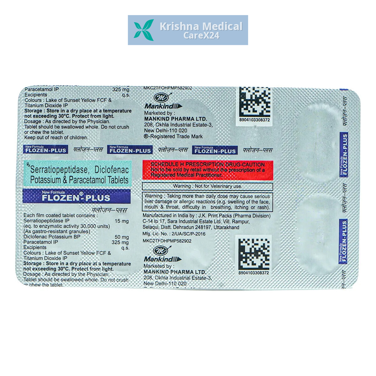 Flozen Plus Tablet