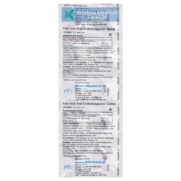 Folmet NM Tablet
