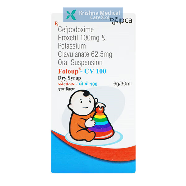 Foloup CV 100 Dry Syrup
