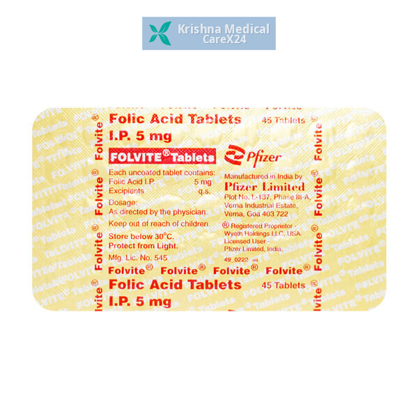 Folvite 5 Tablet
