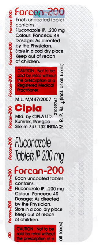 Forcan 200 Tablet