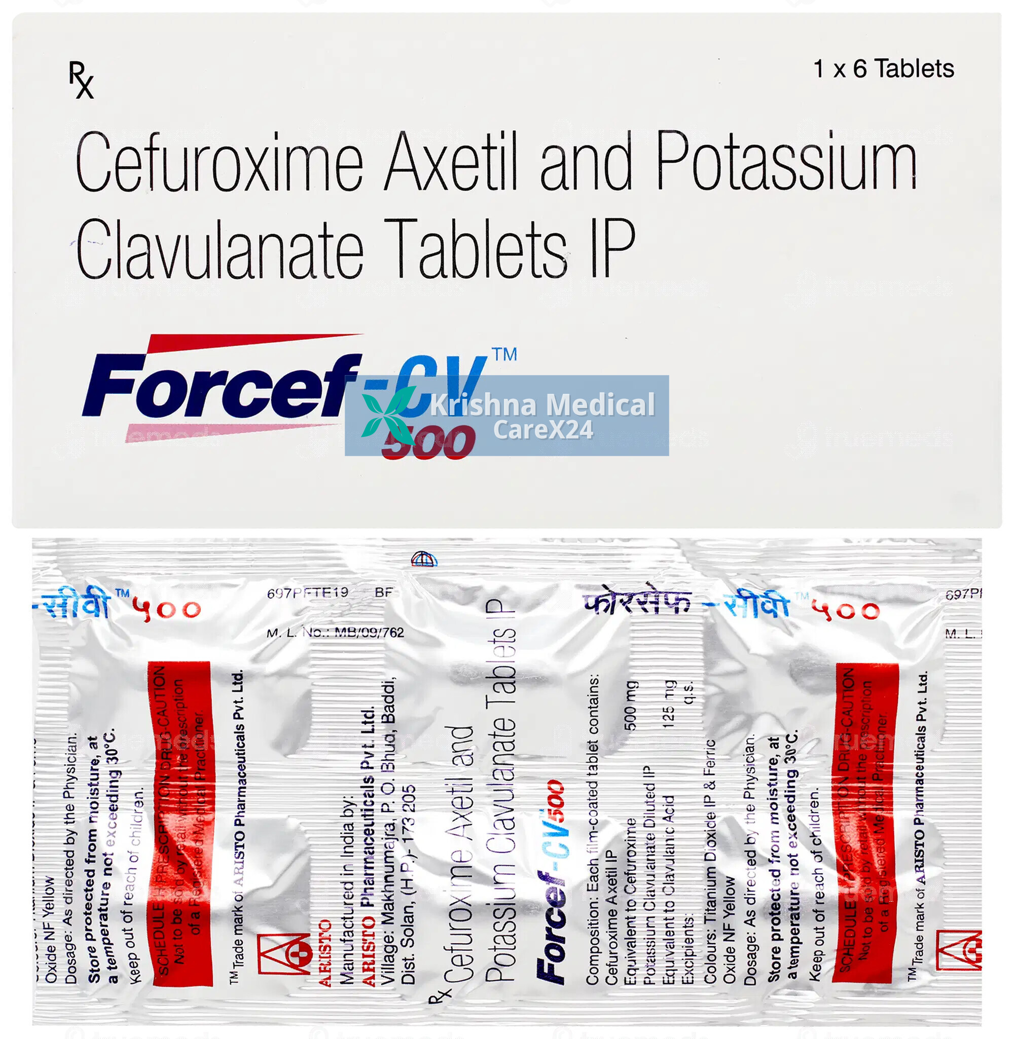 Forcef CV 500 Tablet