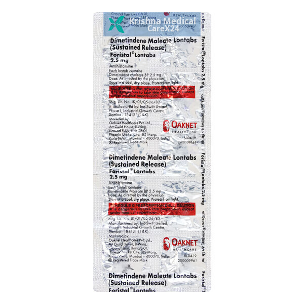 Foristal 2.5mg Lontabs