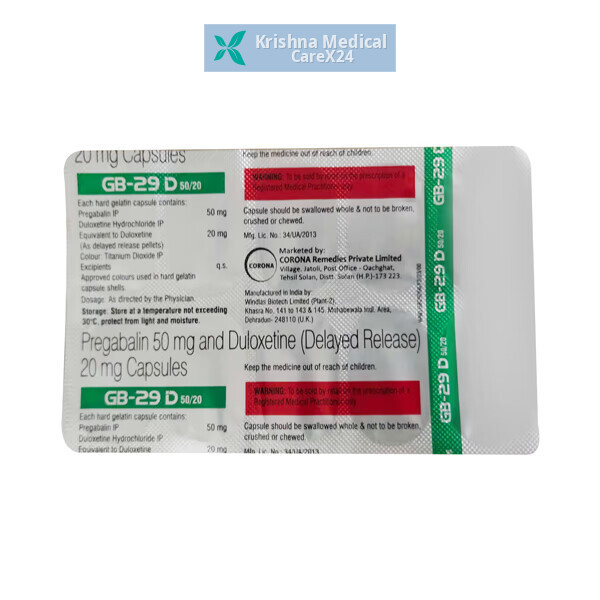 GB 29 D 50/20 Capsule