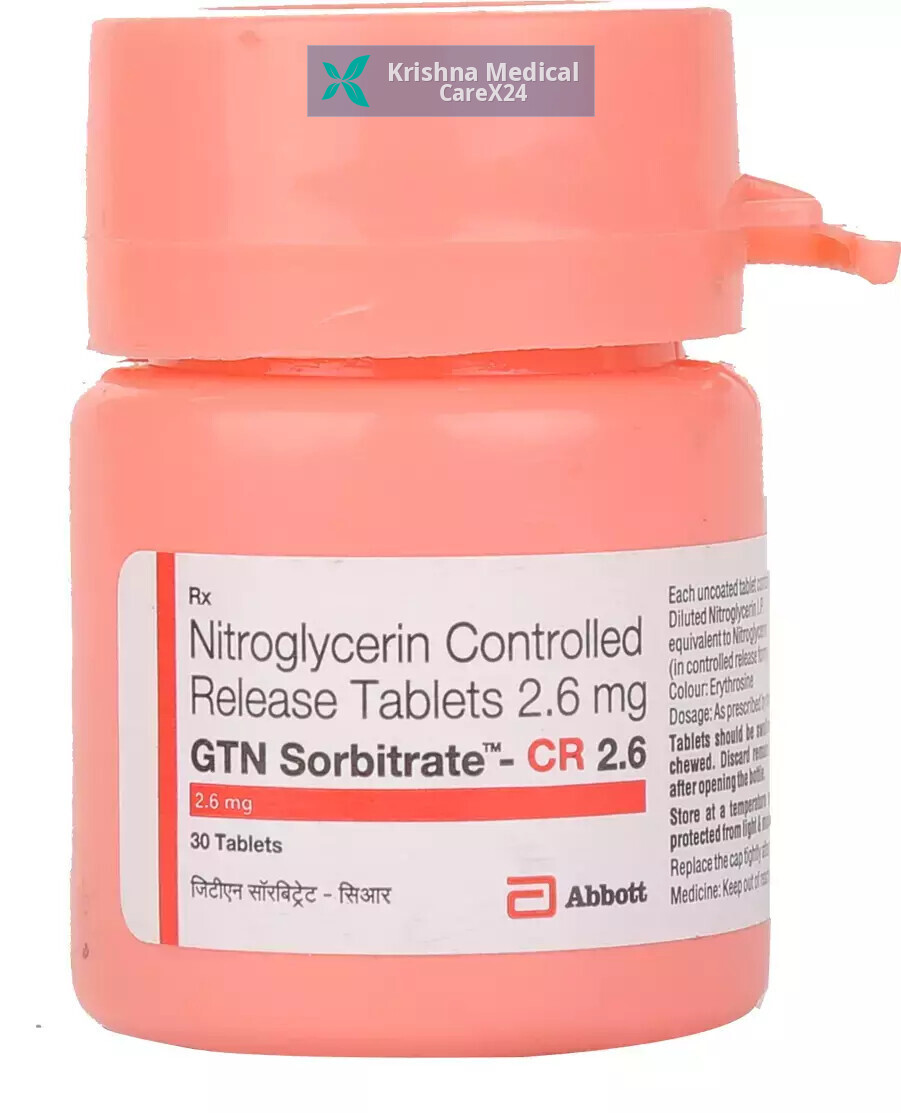 GTN Sorbitrate CR 2.6 Tablet