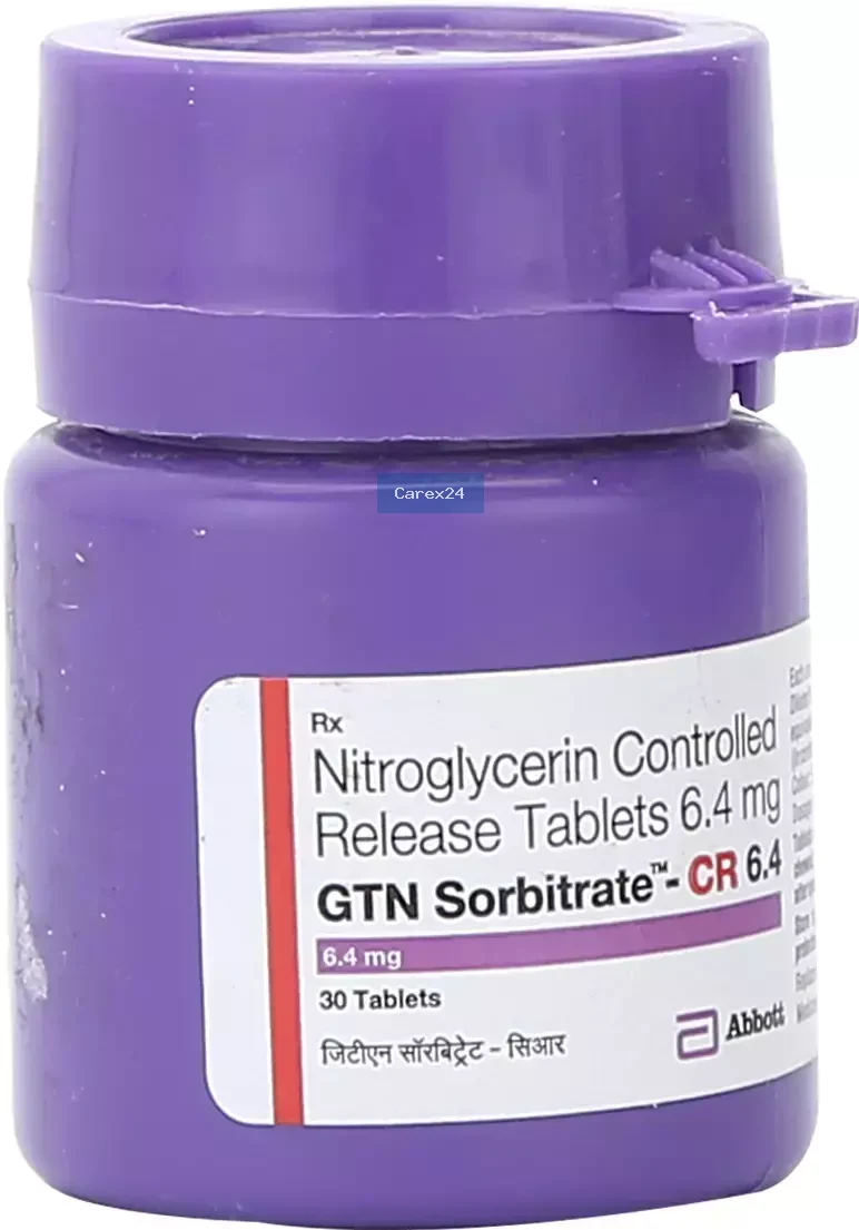 GTN Sorbitrate CR 6.4 Tablet