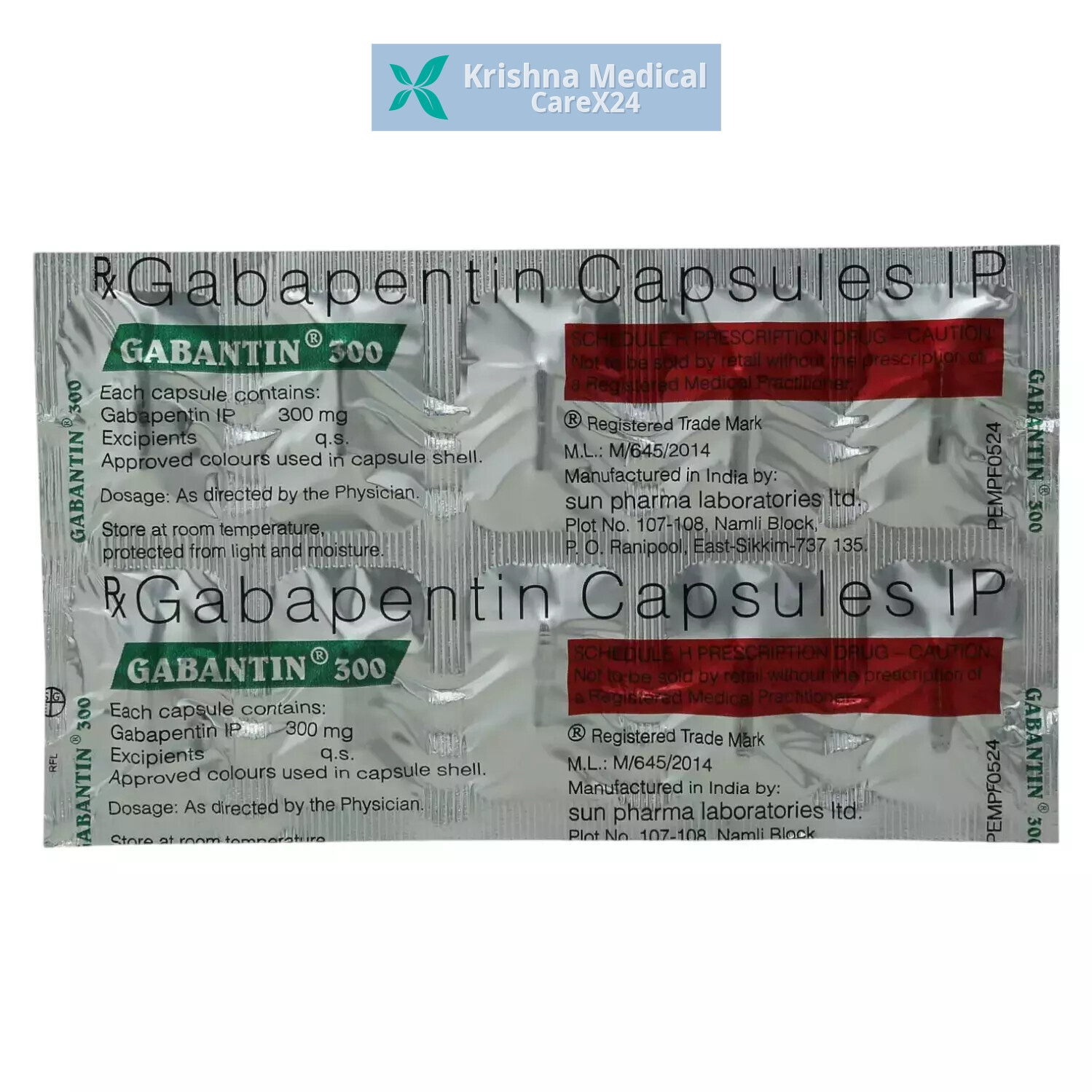 Gabantin 300 Capsule