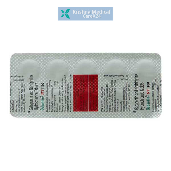 Gabantin Nt 100 Tablet