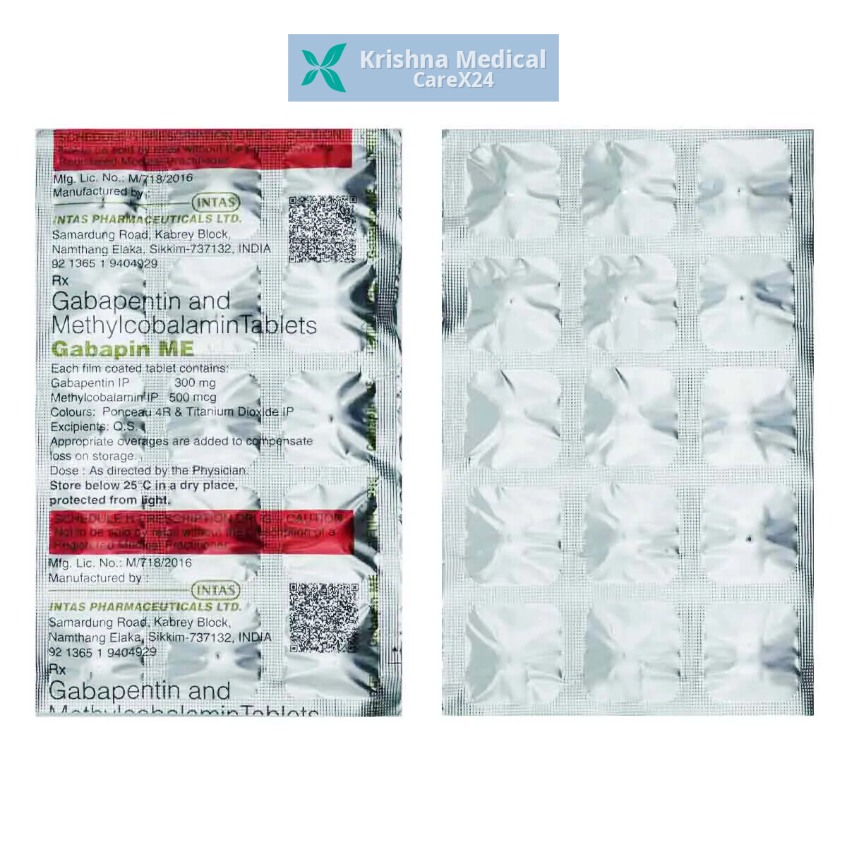Gabapin ME 300 Tablet