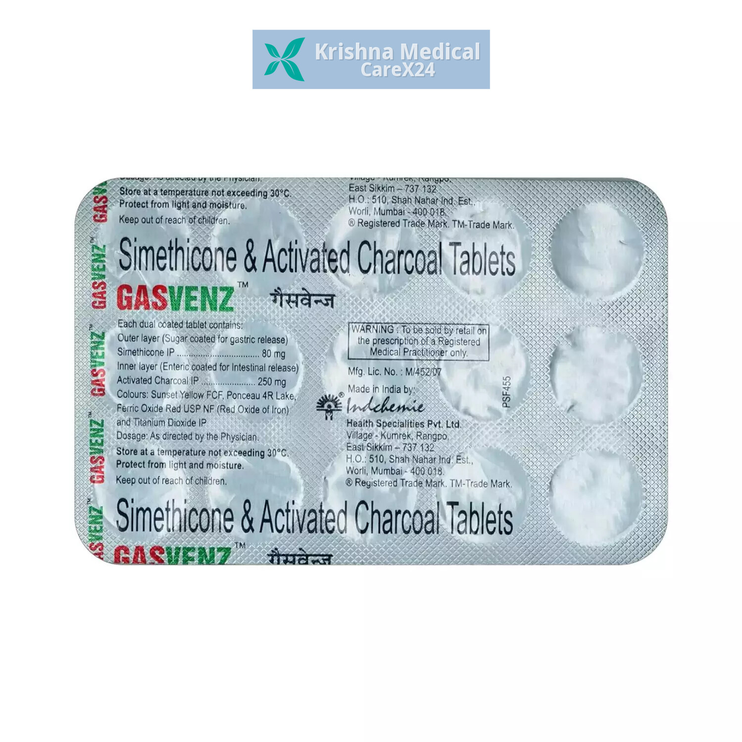 Gasvenz Tablet