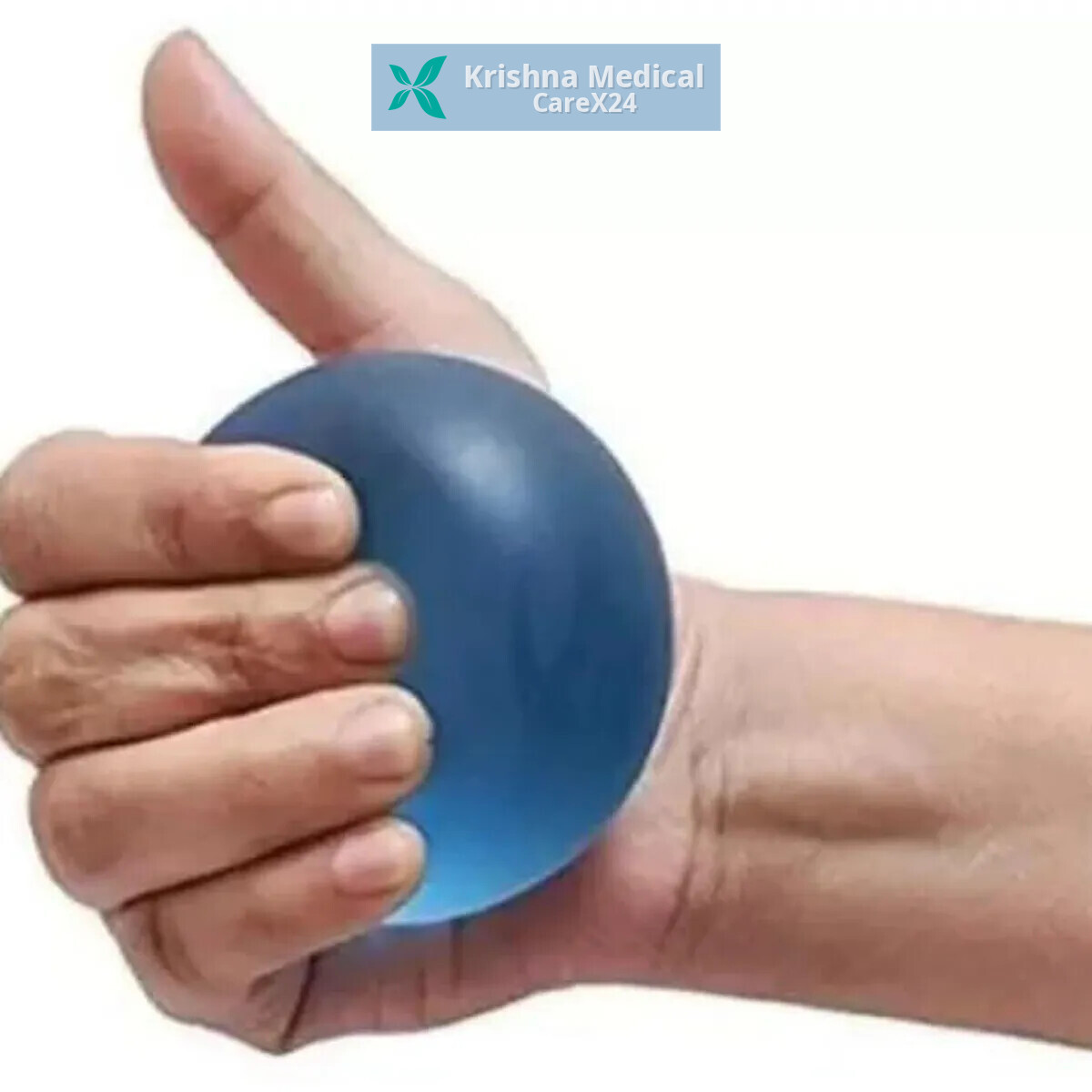 Gel Exercise Ball Blue