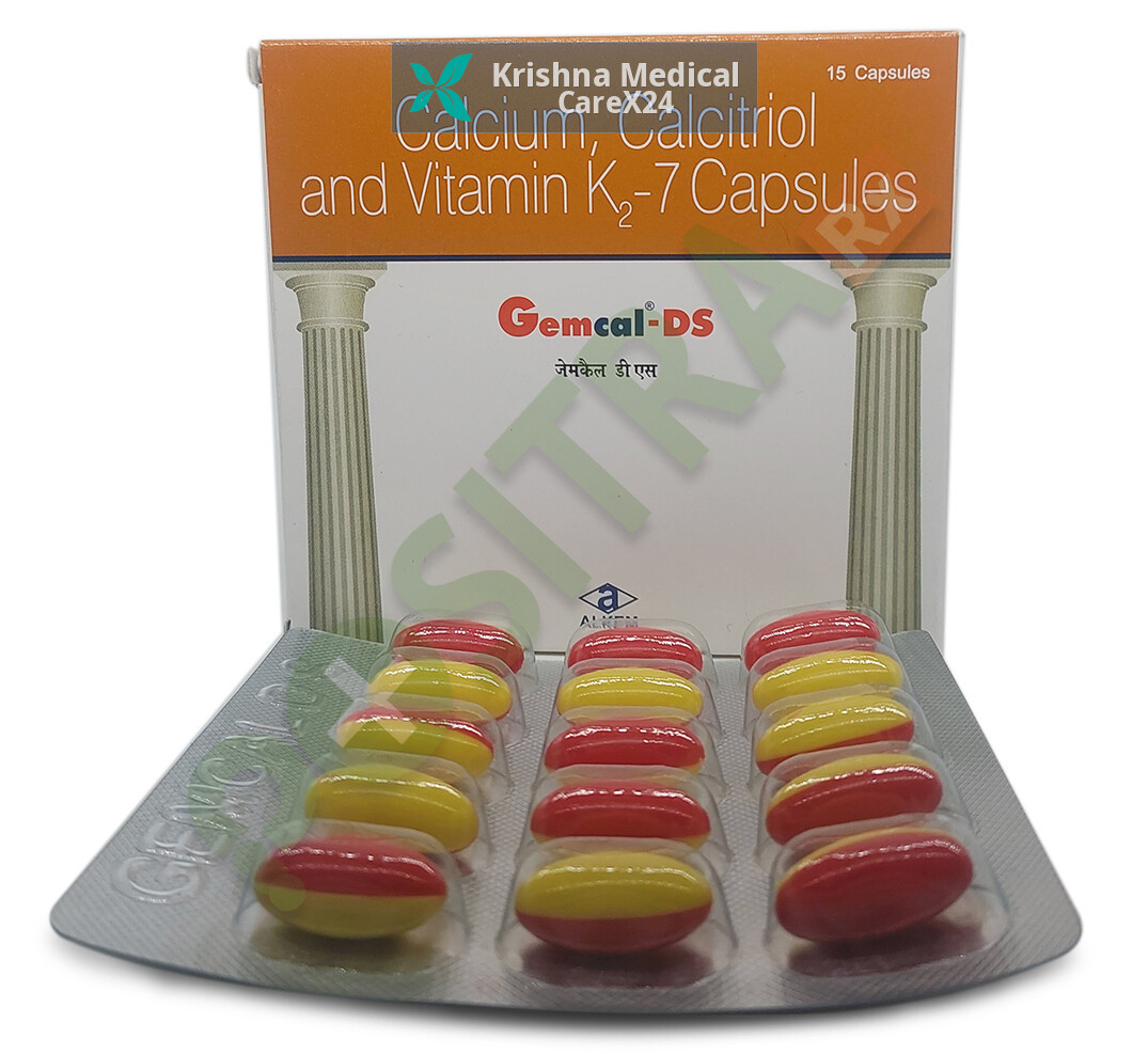 Gemcal DS Soft Gelatin Capsule