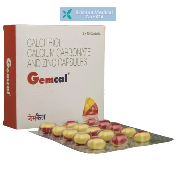 Gemcal Softgel Capsule