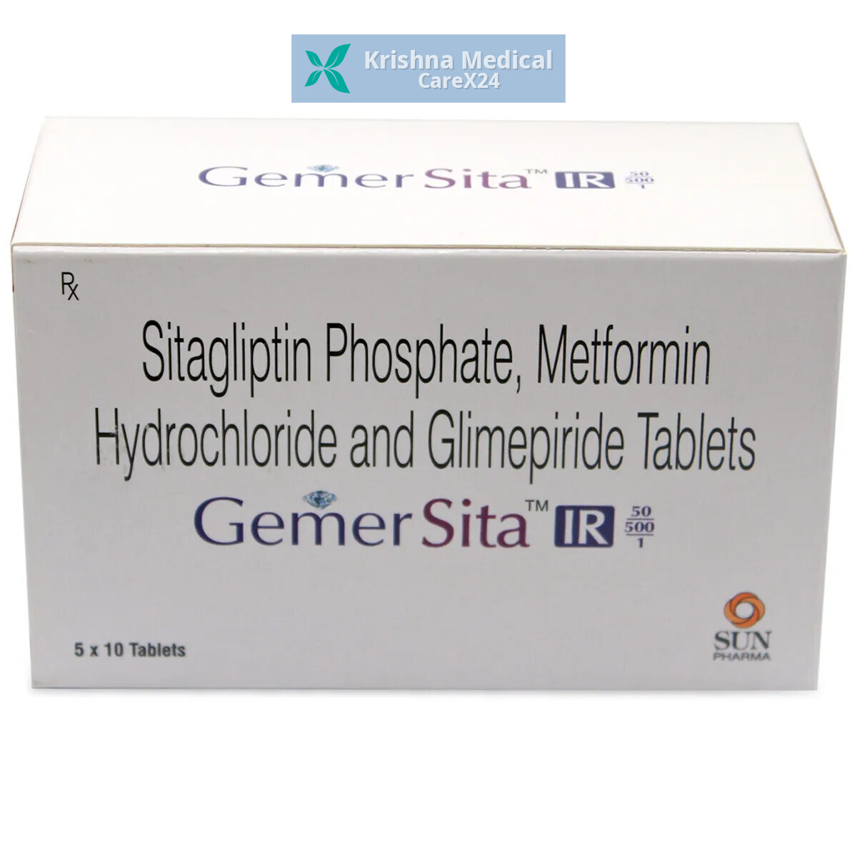 Gemer Sita IR 50/500/1 Tablet