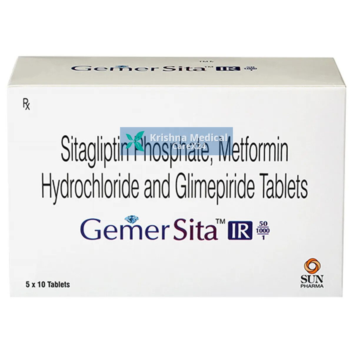 Gemersita IR 50/1000/1 Tablet