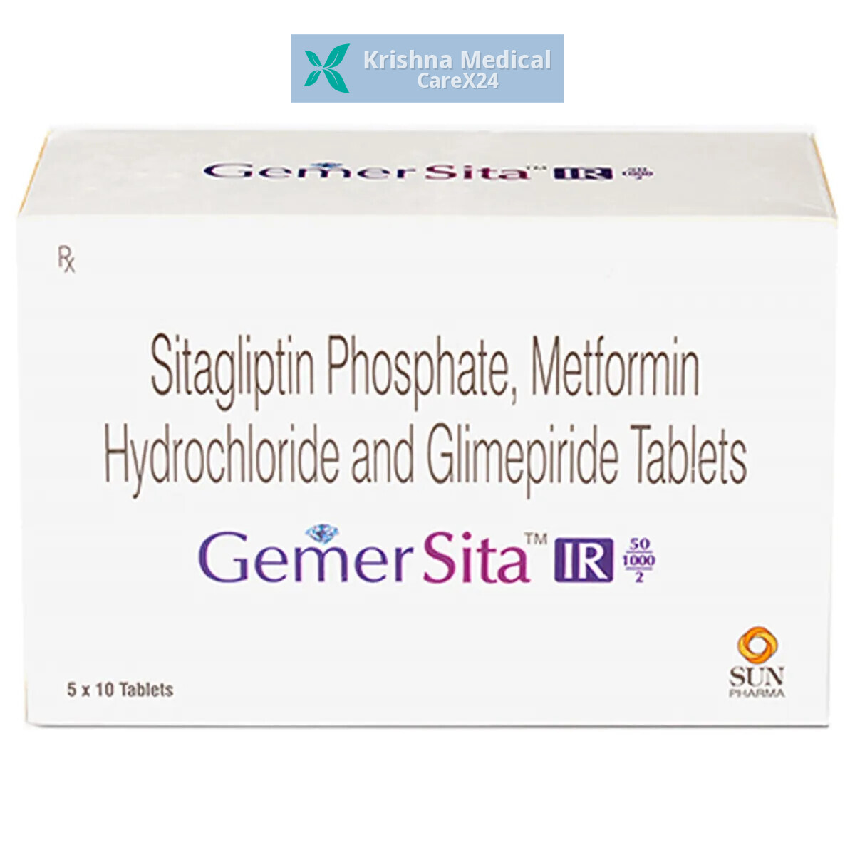 Gemersita IR 50/1000/2 Tablet