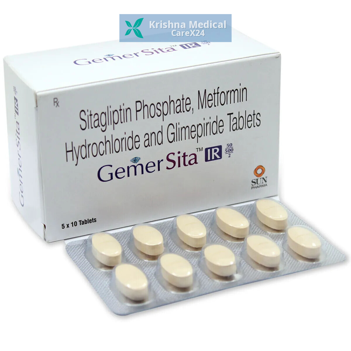 Gemersita IR 50/500/2 Tablet