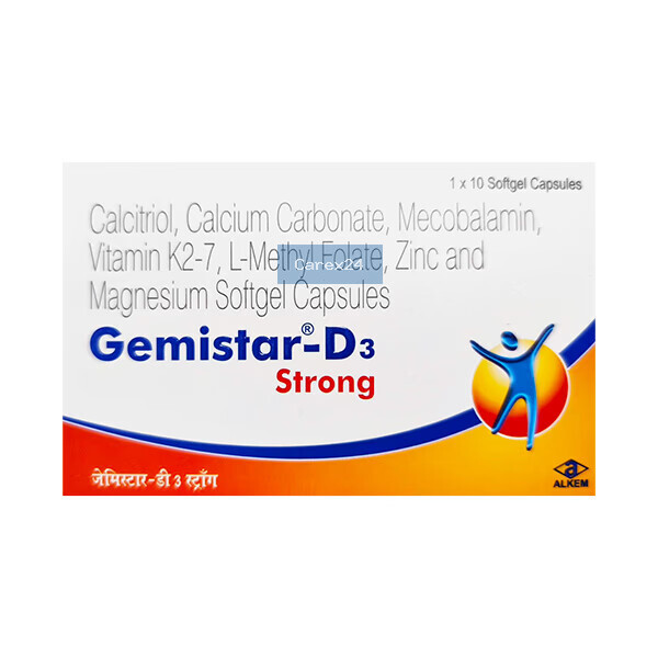 Gemistar D3 Strong Softgel Capsule