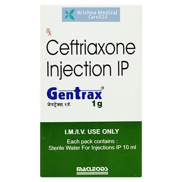 Gentrax 1000 Mg Injection