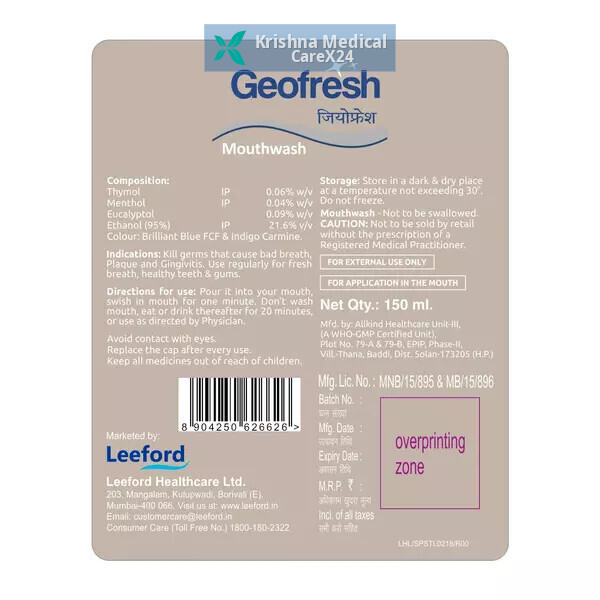 Geofresh Mouth Wash