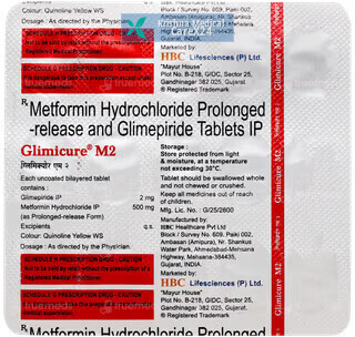 Glimicure M 2 Tablet