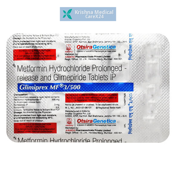 Glimiprex MF 3/500 Tablet