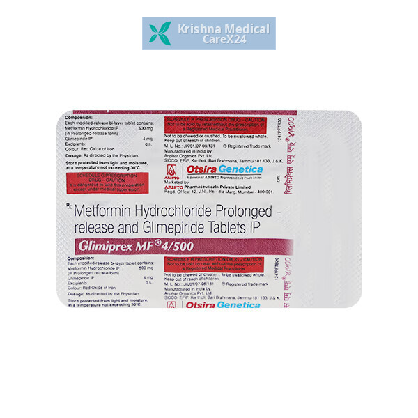Glimiprex MF 4/500 Tablet