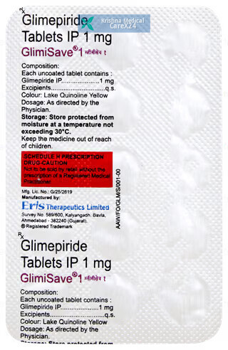 Glimisave 1 Tablet