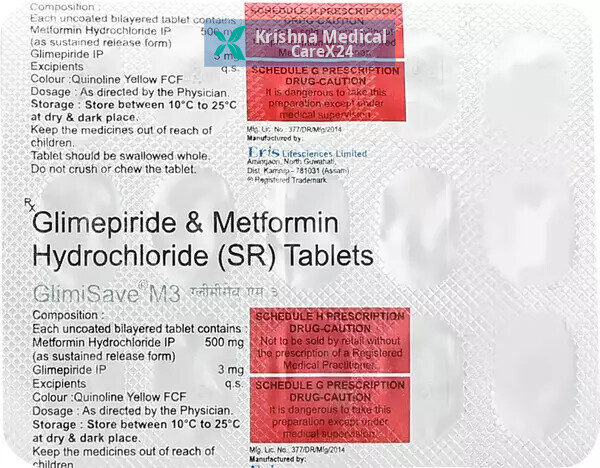 Glimisave M 3 Tablet