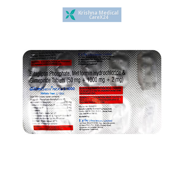Glimisave Nexa 2/1000 Tablet