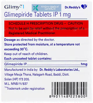 Glimy 1 Tablet
