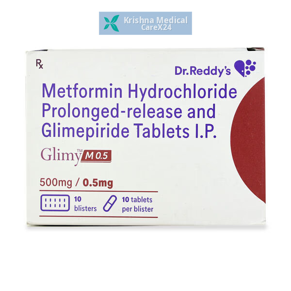 Glimy M 0.5 Tablet