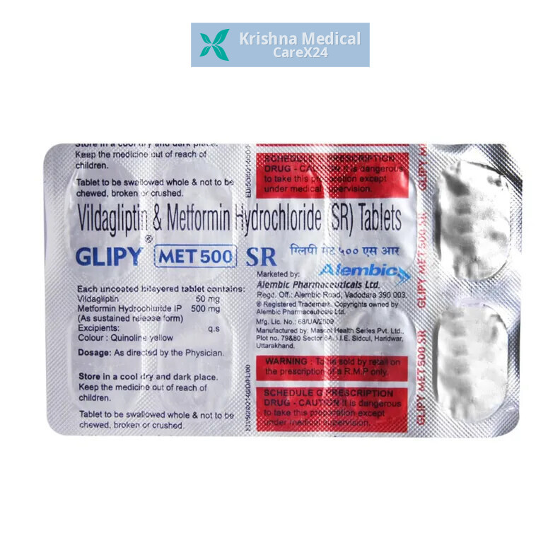 Glipy Met 500 SR Tablet